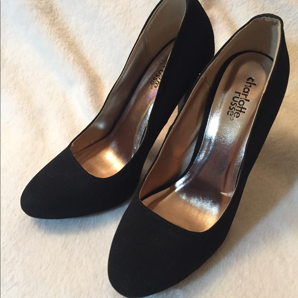 Charlotte Russe high heels US 7 Black